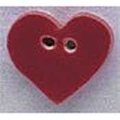 Mill Hill Button - 86009 Small Red Heart THUMBNAIL