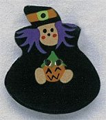 Mill Hill Button - 86025 Witch THUMBNAIL