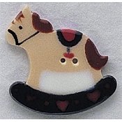 Mill Hill Button - 86057 Rocking Horse THUMBNAIL