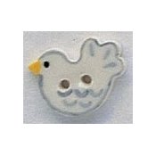 Mill Hill Button - 86073 Dove THUMBNAIL