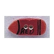 Mill Hill Button - 86119 Red Crayon THUMBNAIL