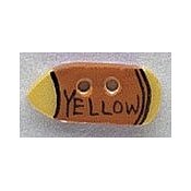 Mill Hill Button - 86120 Yellow Crayon THUMBNAIL