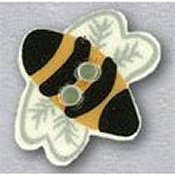 Mill Hill Button - 86128 Bumble Bee THUMBNAIL