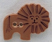Mill Hill Button - 86144 Lion THUMBNAIL