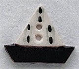 Mill Hill Button - 86171 Mayflower Ship THUMBNAIL