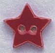 Mill Hill Button - 86178 Small Red Star THUMBNAIL