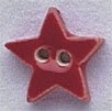Mill Hill Button - 86243 Very Small Red Star MAIN