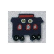 Mill Hill Button - 86302C Caboose THUMBNAIL