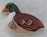Mill Hill Button - 86306 Duck THUMBNAIL