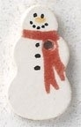 Mill Hill Button - 86350 Petite Snowman MAIN