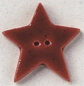 Mill Hill Button - 86357 Large Mocha Star MAIN