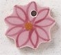 Mill Hill Button - 86368 Petite Pink Spring Flower MAIN