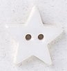 Mill Hill Button - 86391 White Very Small Star With Matte Finish THUMBNAIL