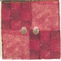 Mill Hill Button - 87010 Jim Shore - Brick Nine Patch THUMBNAIL