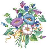 Kooler Design Studio - Morning Glory Bouquet #1648 THUMBNAIL