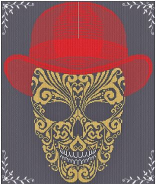 Alessandra Adelaide Needleworks - Mr Skull MAIN