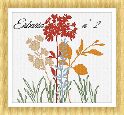 Alessandra Adelaide Needleworks - Erbario 2 (Herbarium 2) MAIN
