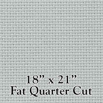 Aida 14ct Mystic Grey (Confederate Grey) - Fat Quarter (18" x 21") MAIN