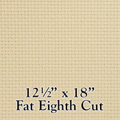 Aida 14ct Lambswool - Fat 1/8 (12.5" x 18") THUMBNAIL