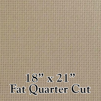 Aida 14ct Sage/Summer Khaki - 18" x 21" Cut (Fat Quarter) MAIN