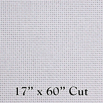 Aida 14ct Touch of Grey - 17" x 60" Cut MAIN
