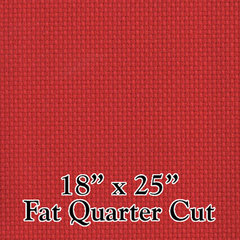 Aida 14ct Christmas Red - Fat Quarter (18" x 25") MAIN