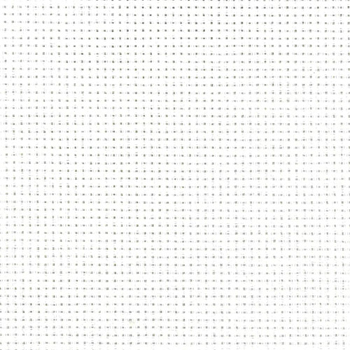 Color swatch of 16ct blue frost Aida cross stitch fabric MAIN