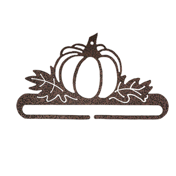 Fabric Holder - 8" Pumpkin Patch Split Bottom Fabric Holder (Copper) MAIN