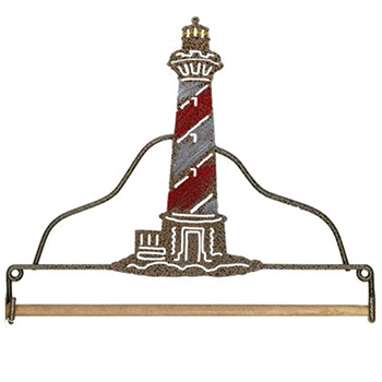 Fabric Holder - Lighthouse 7.5" MAIN