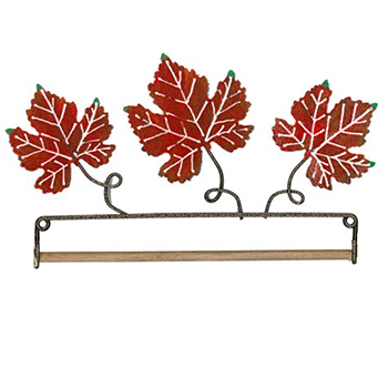 Fabric Holder - 7.5" Autumn Leaves MAIN