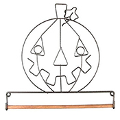 Fabric Holder - Jack O Lantern THUMBNAIL