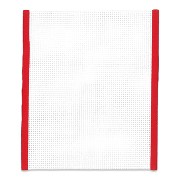 14ct White/Red Elastic Banding (12" x 5") MAIN