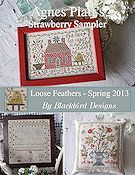 Blackbird Designs - Agnes Platt's Strawberry Sampler - Loose Feathers - Spring 2013 THUMBNAIL