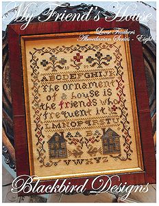 Blackbird Designs - Loose Feathers Abecedarian Series - Eight "My Friend's House" MAIN