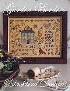 Blackbird Designs - Loose Feathers Abecedarian Series - Twelve "Garden Borders" MAIN