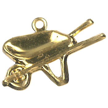 Charm Gold Wheelbarrow MAIN
