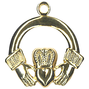 Charm Gold Claddaugh MAIN