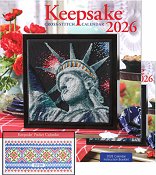 Cross Stitch & Needlework Keepsake Calendar 2026 THUMBNAIL
