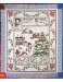 Book 517 Christmas Village Afghan SWATCH