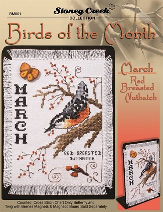 Bird of the Month - March (Red Breasted Nuthatch) MAIN