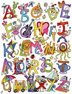 Bothy Threads Kit - Alphabet Fun MAIN