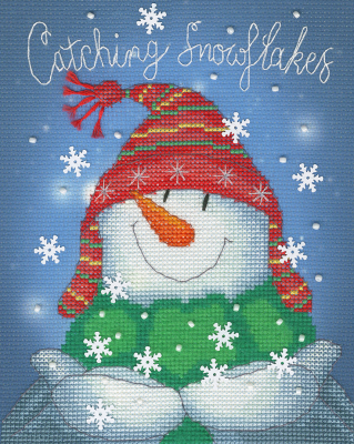 Bothy Threads Kit - Catching Snowflakes MAIN