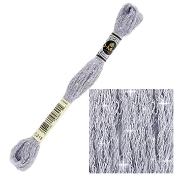 DMC Etoile Floss - Light Steel Gray MAIN