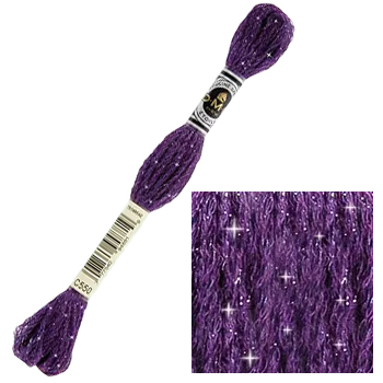 DMC Etoile Floss - Very Dark Violet MAIN