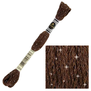 DMC Etoile Floss - Ultra Dark Coffee Brown MAIN