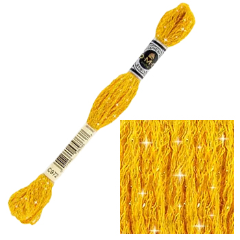 DMC Etoile Floss - Deep Canary MAIN