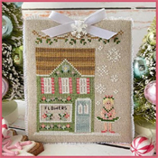 Country Cottage Needleworks - Nutcracker Village 10 - Dew Drop Flower Shop THUMBNAIL