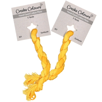 Creeks Colours Overdyed Floss 301 Sunburst - 2 Skeins MAIN