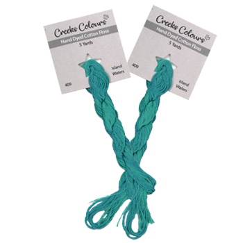 Creeks Colours Overdyed Floss 409 Island Waters - 2 skeins MAIN
