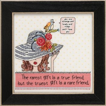 Curly Girl by Mill Hill - Rarest Friend MAIN